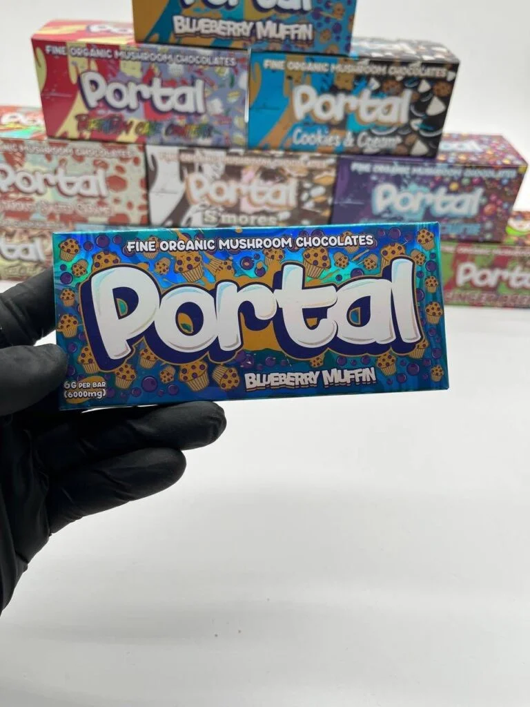 Portal Mushroom Chocolate Bar