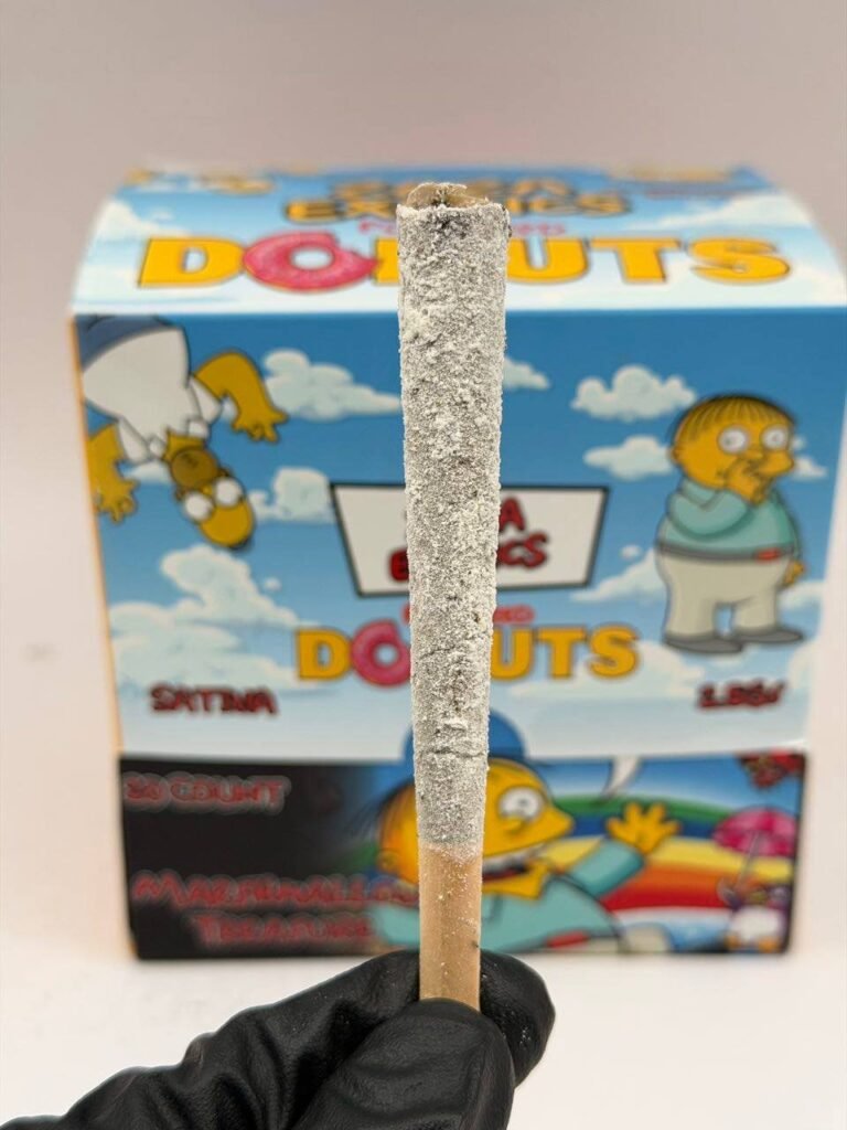 Zaza Exotics Donuts Prerolls Simpson Edition