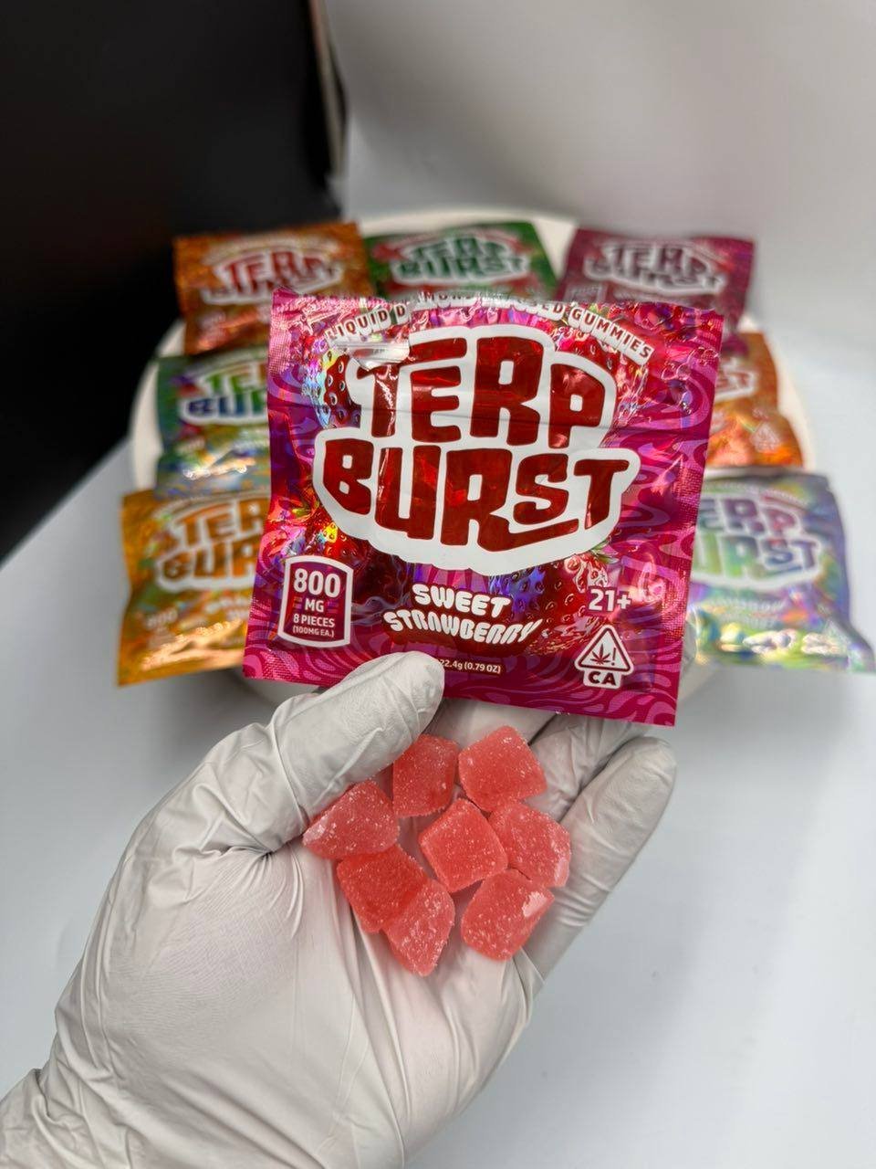 Authentic Terp Burst Gummies 800mg