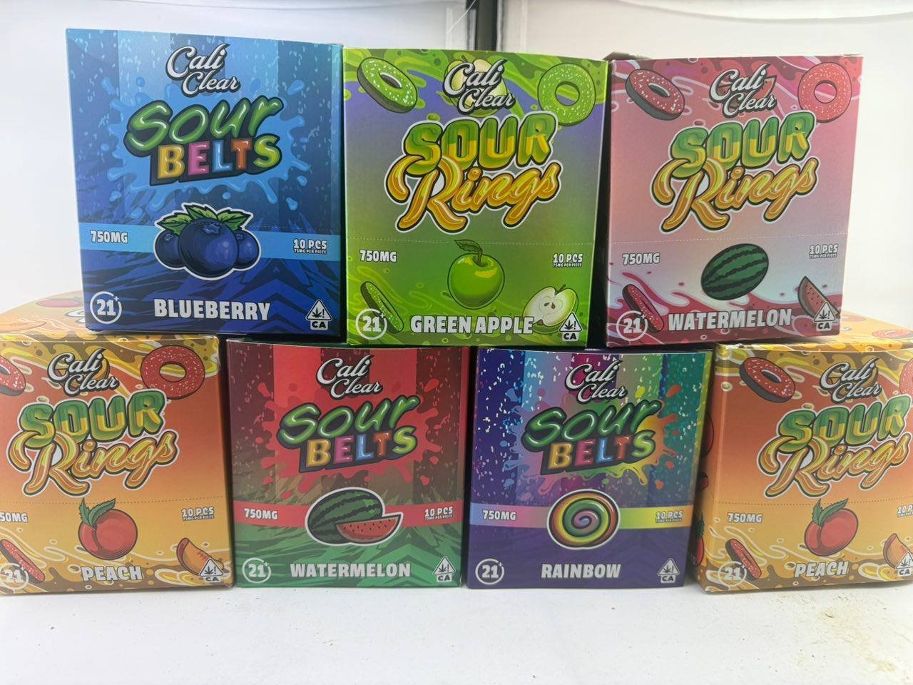 Cali Clear Gummies 750mg