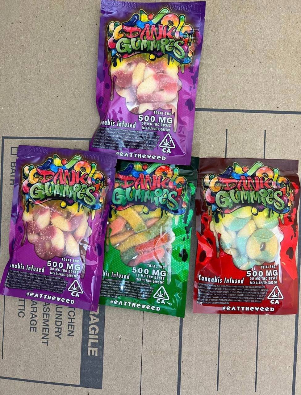 Dank Gummies 500mg