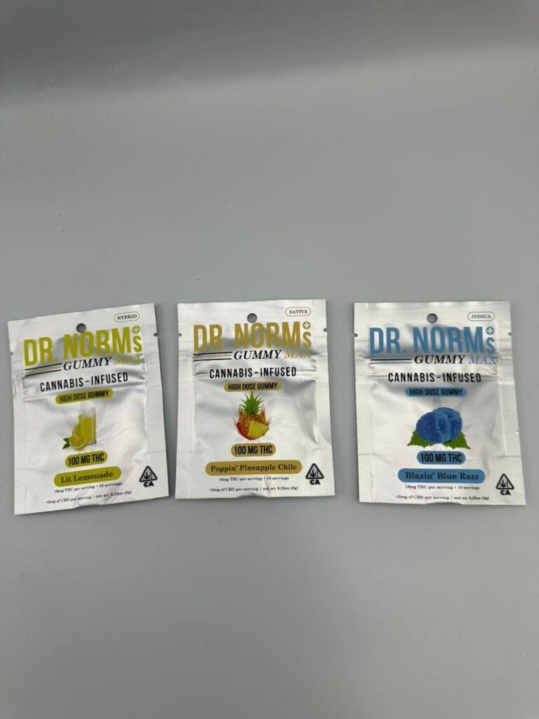 DR.Norms 100mg Edible Gummies thc