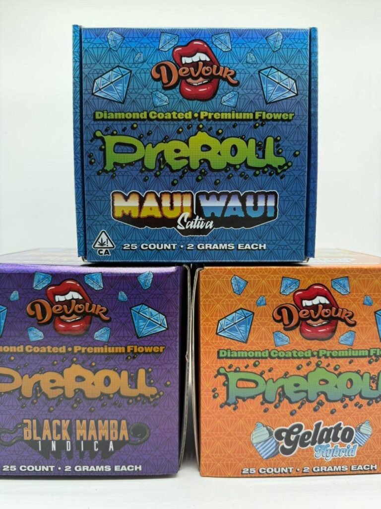 Devour Diamonds Coated Prerolls