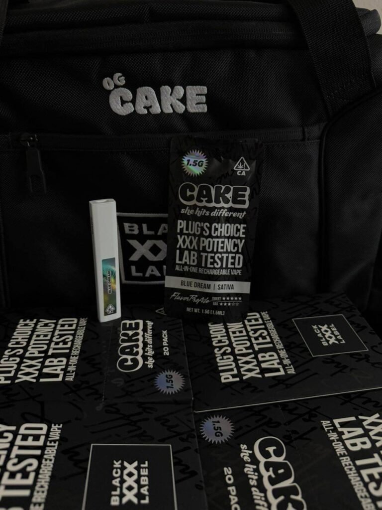OG Cake 2G Disposable Black XXX Label