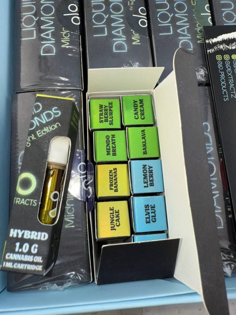 Glo Extracts 1G Cart Midnight Edition