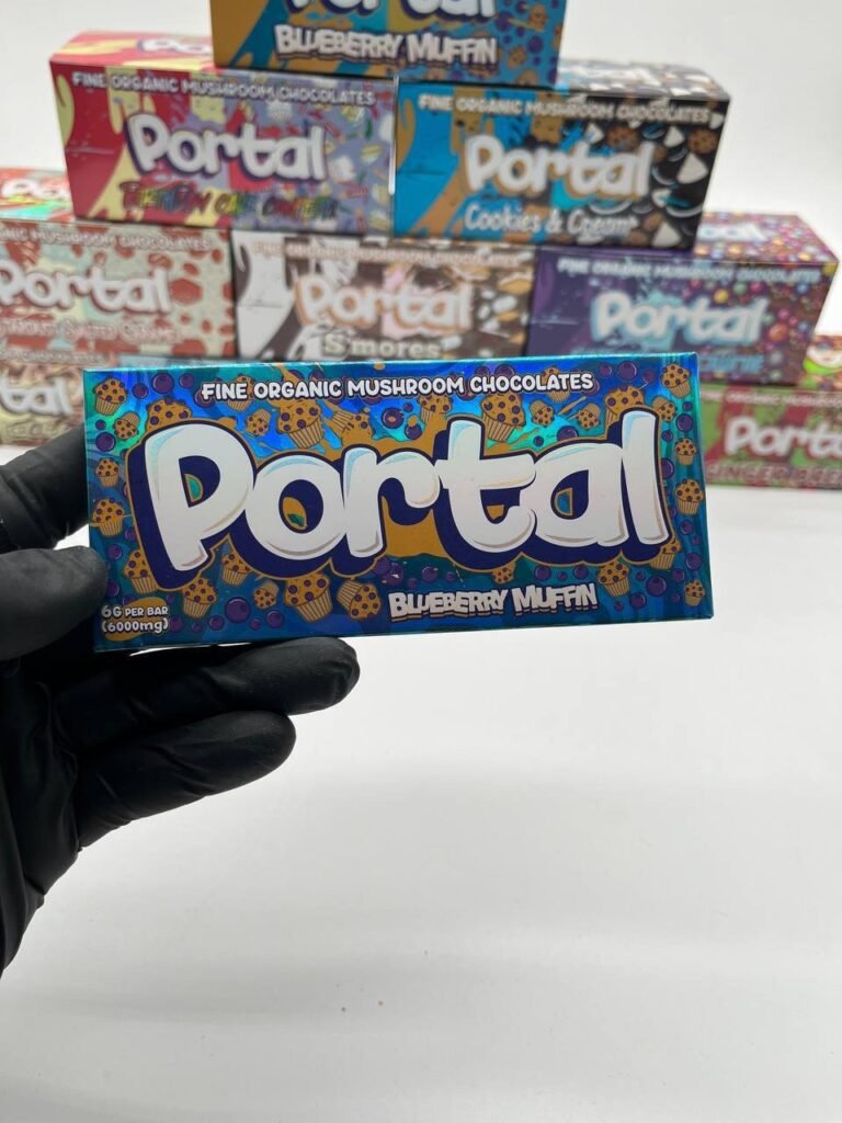 Portal Mushroom Chocolate Bars (Authentic)